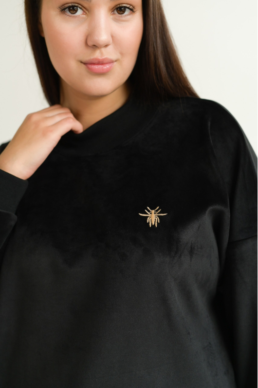 Костюм из микро велюра